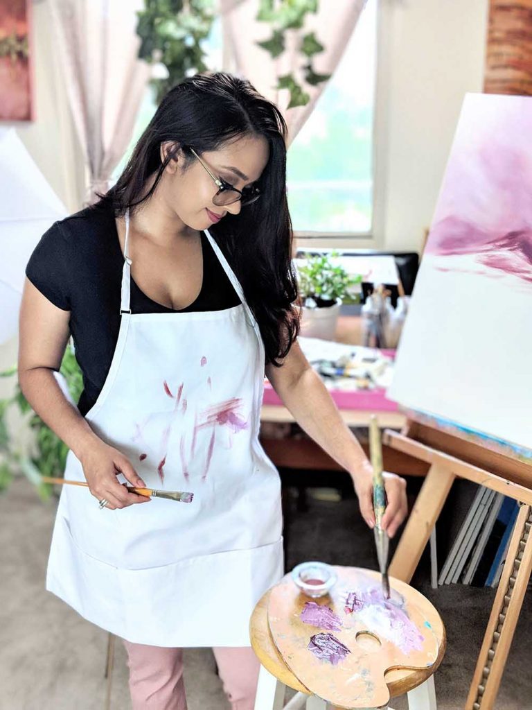 venuswong-paining-instudio